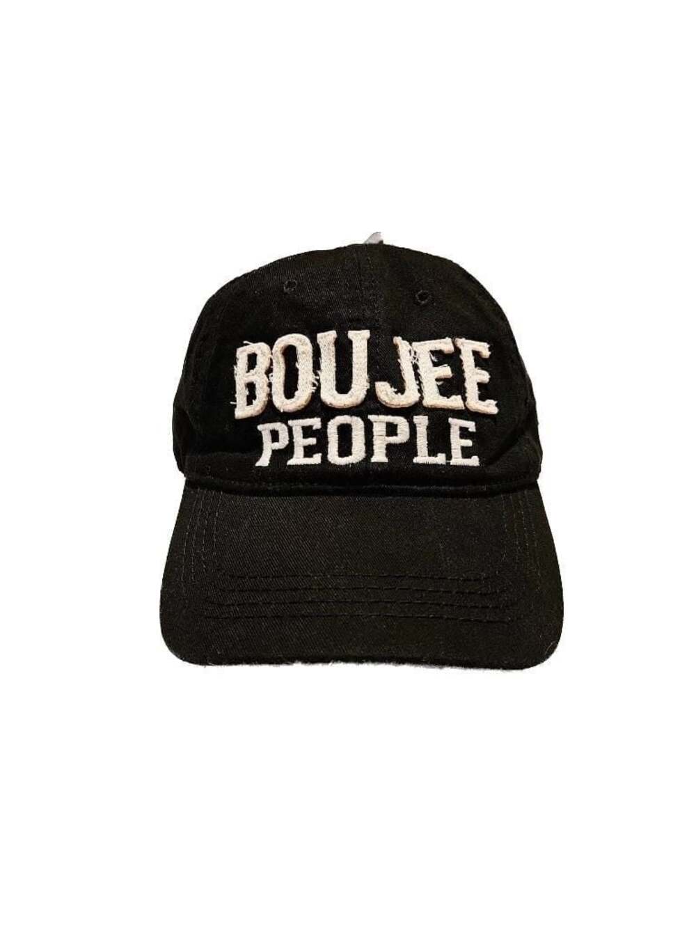 WE PEOPLE by Pavilion 'Boujee People' Black Adjustable Baseball Hat